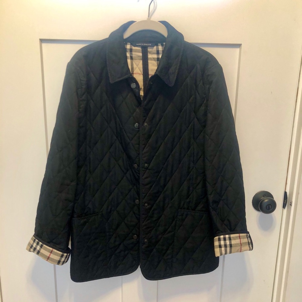 SOLD Burberry quilted jacket